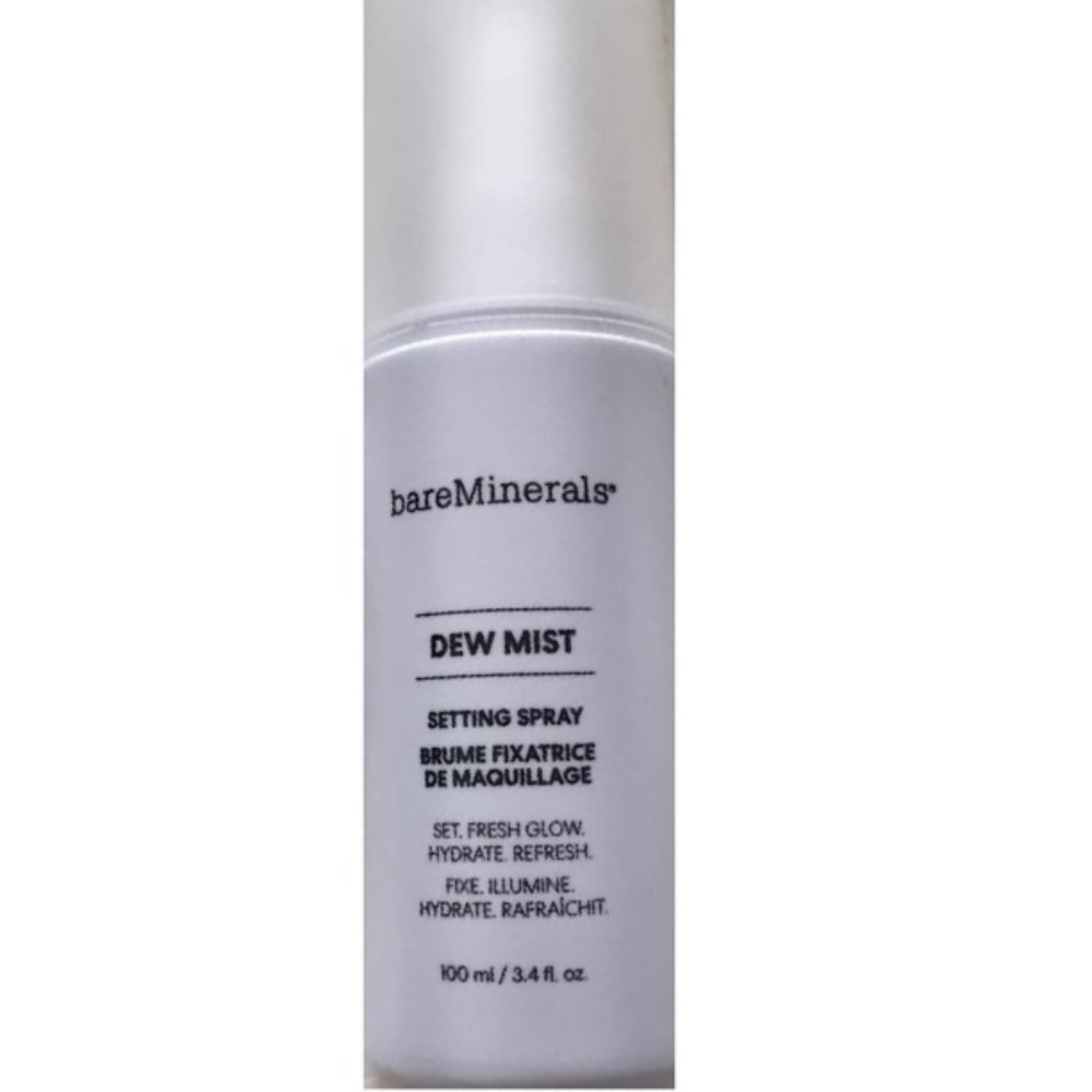 BareMinerals Dew Mist Setting Spray Fresh Glowing Skin Hydrate 100 ml (3.4oz)